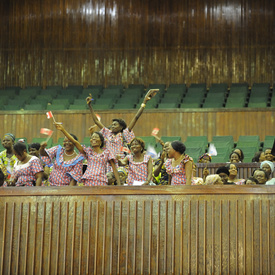 STATE VISIT TO CONGO - Speech before the National Assembly and the Senate