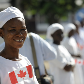 STATE VISIT TO CONGO - Visit to Ngaliema Clinic