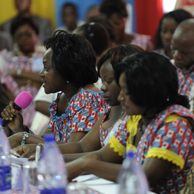 STATE VISIT TO CONGO - Visit to Ngaliema Clinic