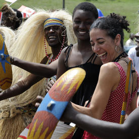 STATE VISIT TO CONGO - Arrival in Goma