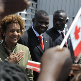 STATE VISIT TO CONGO - Arrival in Goma