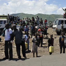 STATE VISIT TO CONGO - Arrival in Goma
