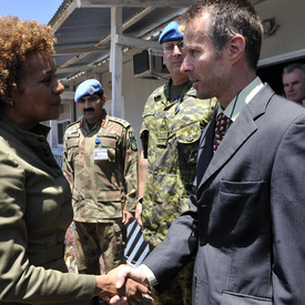 STATE VISIT TO CONGO - MONUC