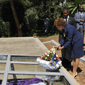 STATE VISIT TO RWANDA - Visit to Gisozi Centre