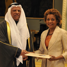 Presentation of Letters of Credentials