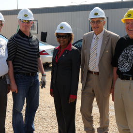 Visit of the Canadian Museum for Human Rights site