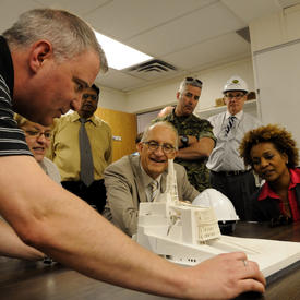 Visit of the Canadian Museum for Human Rights site