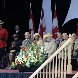 Arrival of the Queen to Canada - Royal Tour 2010