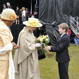 Arrival of the Queen to Canada - Royal Tour 2010