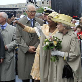Arrival of the Queen to Canada - Royal Tour 2010
