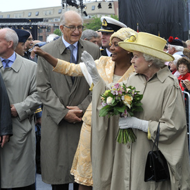 Arrivée de la Reine au Canada - Tournée royale 2010