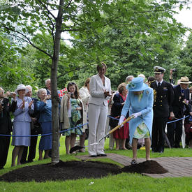 Tree Planting Ceremony - Royal Tour 2010