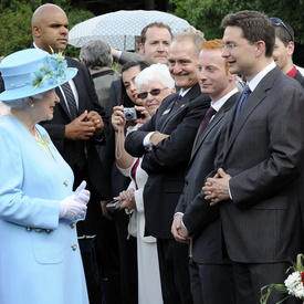 Garden Reception - Royal Tour 2010