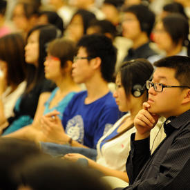 Visit and panel discussion at Fudan University 