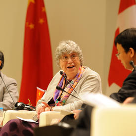 Visit and panel discussion at Fudan University 