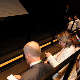 Visit to Espace Montréal at Shanghai Expo