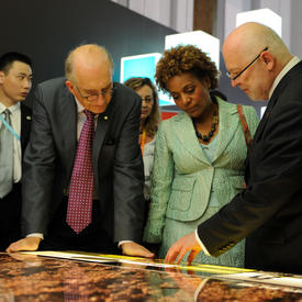 Visit to Espace Montréal at Shanghai Expo