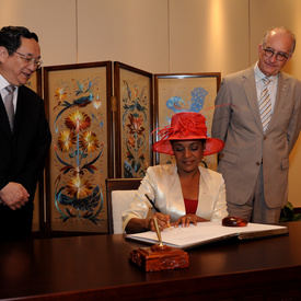 Official Welcoming Ceremony at Expo Shanghai 2010
