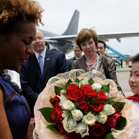 Arrival in Guangzhou