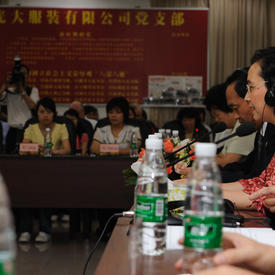 Visit to the Guangda Garment Co. Factory