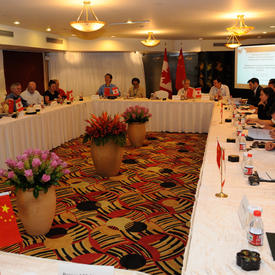 Dialogue with Young Canadian Businesspeople in South China