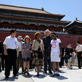 Visit to the Badaling Great Wall and the Forbidden City