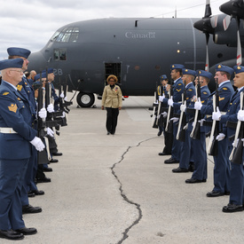 VISIT TO N.L. - 5 Wing Goose Bay