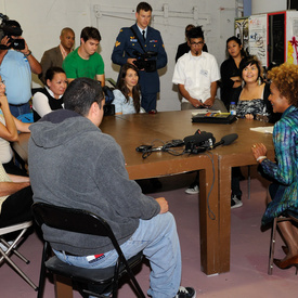 VISIT TO MANITOBA - Youth Dialogue in Winnipeg and Visit to Graffiti Gallery