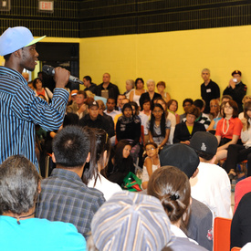VISIT TO MANITOBA - Youth Dialogue in Winnipeg and Visit to Graffiti Gallery