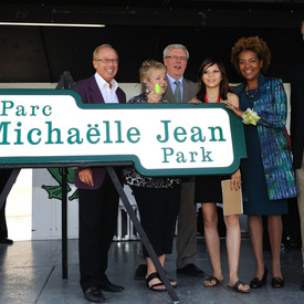 VISIT TO MANITOBA - Michaëlle Jean Park and tree planting ceremony