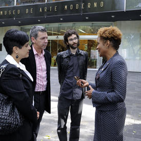 Visit to the Museum of Modern Art in Mexico City