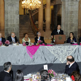 Official dinner in honour of the bicentennial of the United Mexican States