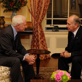 Meeting with the Aga Khan