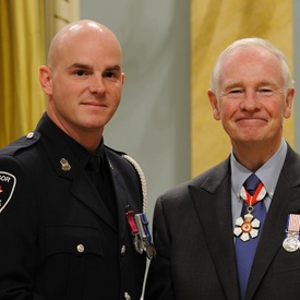 Decorations for Bravery Ceremony