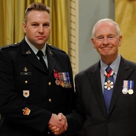 Decorations for Bravery Ceremony