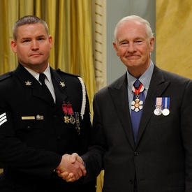 Decorations for Bravery Ceremony