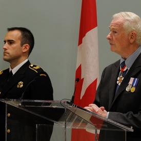 Decorations for Bravery Ceremony