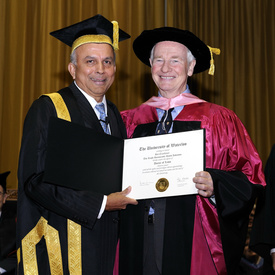 Honorary Degree from the University of Waterloo