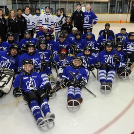 Rencontre avec des joueurs du Toronto Sledge Hockey
