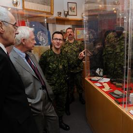 Visit to Members of the Governor General’s Foot Guards