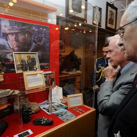 Visit to Members of the Governor General’s Foot Guards