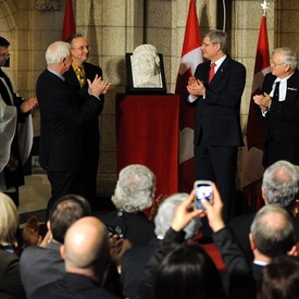 Unveiling of the Corbel of Her Majesty Queen Elizabeth II