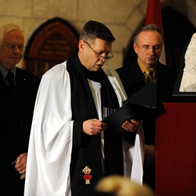 Unveiling of the Corbel of Her Majesty Queen Elizabeth II