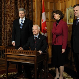 Royal Assent in the Senate Chamber