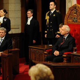 Royal Assent in the Senate Chamber