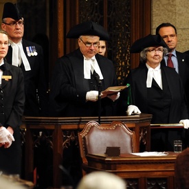 Royal Assent in the Senate Chamber