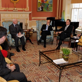 Courtesy Call by High Commissioners of the Realm