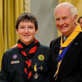 Honouring Members of the Association des Scouts du Canada