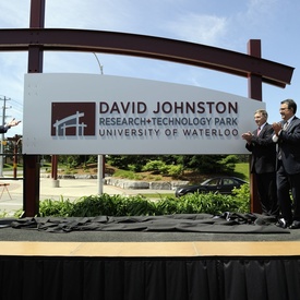 Naming of the David Johnston Research & Technology Park