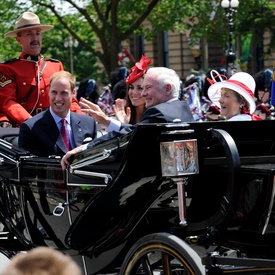 Tournée royale 2011 - Spectacle du midi de la fête du Canada sur la colline du Parlement